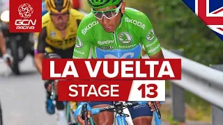 Vuelta a España 2019 Stage 13 Highlights: Bilbao – Los Machucos, A 27% Climb! | GCN Racing