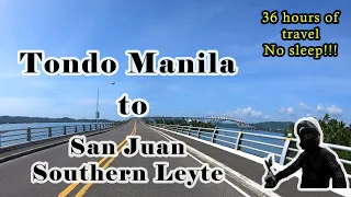 MECQ Manila to Southern Leyte Ride │36 hours of travel │A dream come true │Honda PCX 150i