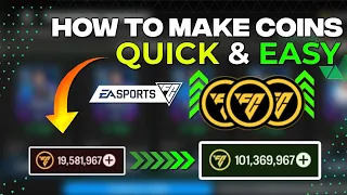 Best Method to MAKE MILLIONS of COINS in FC Mobile!!