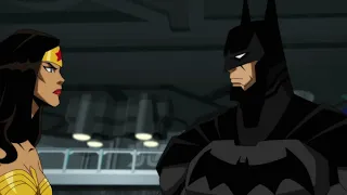 Batman ,Superman and Wonder Woman argue morality.  2/3 | Injustice Animated Movie (2021)