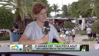 Jannik Sinner | Miami Open Semifinal Interview