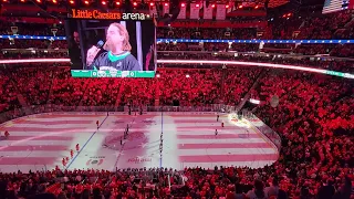 Anthem - Red Wings game March 16, 2024 by Stone Clover