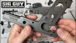 SIG Sauer P220 Legion SAO complete disassembly and reassembly video