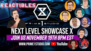 Prime 1 Studios Next Level Showcase X | 🔵 Live Watch Party | Reactibles