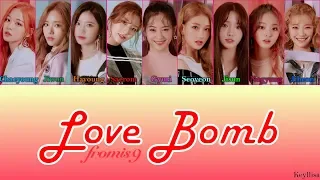 FROMIS_9 (프로미스나인) - LOVE BOMB [ITA traduzione_Color Coded Lyrics_Han_Rom]