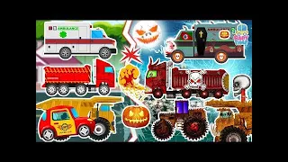 Evil to Good Transformation | Heavy Vehicles | Monster Truck | Road Roller | School Bus | Food Truck