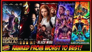 All 24 MCU Movies Ranked From Worst to Best! (w/ Black Widow)