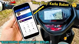 Tvs Ntorq Race XP 125 Connect To Bluetooth ~ सही तारिका ब्लूटूथ कनेक्ट करने का ! With Smartphone😯