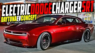 2024 EV Dodge Charger SRT Daytona Cruising Through Las Vegas @ SEMA | Hornet , Hellcat Convertible