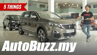 2019 Peugeot 5008 Allure Plus 7-seater SUV, 5 Things - AutoBuzz.my