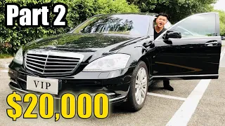 Reviewing a $20,000 Long Wheelbase Mercedes Benz S-Class: Part 2