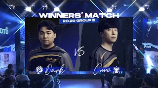 [2022 GSL Season 3] Ro.20 | Группа E | Матч 3 — Winners: Dark (Z) vs. Cure (T)