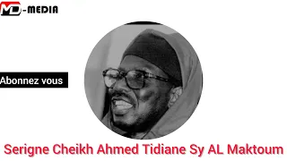 Serigne Cheikh Ahmed Tidiane SY: Unicité de Dieu saint louis 1995..