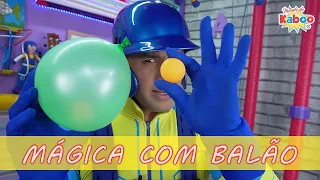 Mágica com balão | Truque de mágica para crianças | Mundo de Kaboo