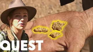 Jacqui & Andrew Go To Extreme Measures To Find Famous Explorer Mulligan’s Gold | Aussie Gold Hunters