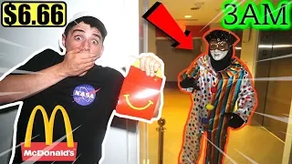 (Insane) D0 NOT EVER SPEND $6.66 AT MCDONALDS AT 3AM!! (EVlL CL0WN CAME)