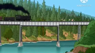 Family Guy - Train Scene (Parody of Stand By Me) (but I add some different Sound Design)