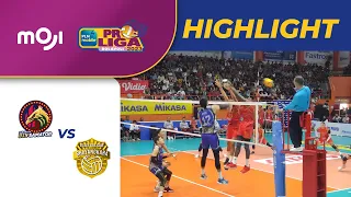 Surabaya BIN Samator VS Jakarta Bhayangkara Presisi (3-1) | Highlight PLN Mobile Proliga 2023