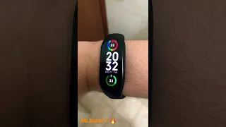 Xiaomi mi band 7 unboxing  #shorts