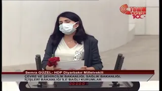 Milletvekilimiz Semra Güzel, TBMM’de Sağlık Bakanlığı bütçesi üzerine konuşuyor.