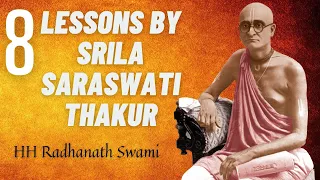 8 Instructions from Srila Bhaktisiddhanta Saraswati Thakur | HH Radhanath Swami | ISKCON Chowpatty