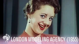 A Look Inside London Modeling Agency (1955) | Vintage Fashions