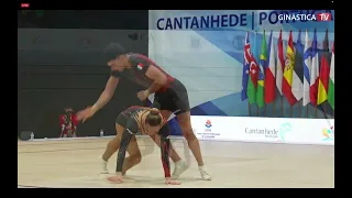 ITALIA 2 (ITA 2) - 2024 AEROBICS WORLD CUP, CANTANHEDE  - Mixed pair Qualifications MP