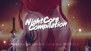 KC Rebell x Summer Cem feat. Capital Bra – AMCAOĞLE | NightCore Compilation | Bassboost | Remix