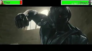 Avengers: Age Of Ultron Final Battle with healthbars