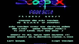 Scoopex - Flimbos Quest - Amiga Cracktro