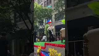 RBonney Gabriel on the Filipino Day Parade in New York City