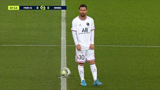 Lionel Messi vs Rennes (Home) 2021/22 HD 1080i (English Commentary)