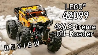 LEGO Technic 42099 Review | 4x4 X-treme Off-Roader | LEGO 42099 Test Drive Outdoor Functionality