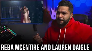 Frist time hearing of Lauren Daigle - Reba McEntire's Back to God (Reaction!)