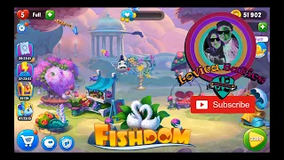 Fishdom - Level 3381 - 3385 - Aquarium Love Story - Gameplay