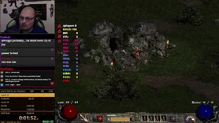 Diablo 2 LOD HC Hell Speedrun - WR ATTEMPTS - Amazon - Episode 83