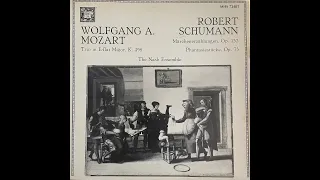 Trio In Eb Ma, K498·Märchenerzählungen, Op132, Phantasiestücke, Op73/Mozart/Schumann/Nash Ens (1985)