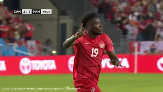 Alfonso Davies Incredible goal against Panama in the World Cup qualifiers