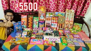 Diwali Firework Stash 2019 Worth Rs.5500 | Firecracker stash | Indian Fireworks MTM