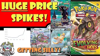 HUGE Evolving Skies Price Spikes! This is Getting Crazy! BEST Set! (Pokemon TCG News)