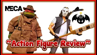 Neca Teenage Mutant Ninja Turtle's 1990 movie Casey Jones & Raphael 2 pack action figure review.