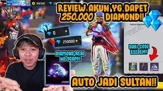 REVIEW AKUN ANAK GUILD YG DAPET 250K DIAMOND?! REAL AUTO JADI SULTAN!!
