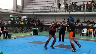 Pedro Casquê final do campeonato cearense de kickboxing modalidade kick light