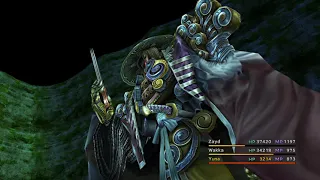 Final Fantasy X HD/ps4/farming dark matter,killing Dark Yojimbo