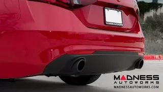 Alfa Romeo Giulia Performance Exhaust Systems by MADNESS Autoworks