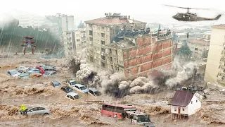 Million Evacuation in China! Unstoppable Flooding destroys entire cities in Hebei and Beijing