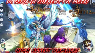 Saint Seiya: Awakening (KOTZ) - DC Seiya in Current PvP Meta! High Assist Damage!