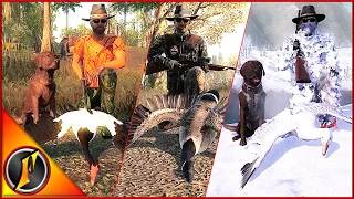 Hunting All 3 Geese Species in theHunter Classic!