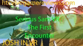 Serious Sam VR: The First Encounter Pt 4 -"1 HEALTH MIRACLE FINISH" [VR][HTC VIVE][LET'S PLAY]