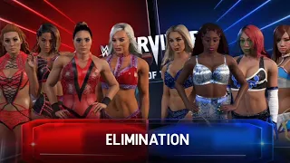 WWE 2K22 8-WOMAN TAG MATCH